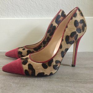 High Heals with Leopard Print